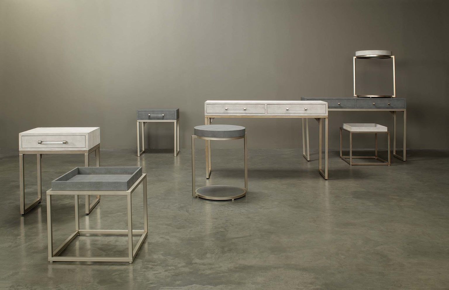 Grey Kain Console Table