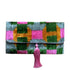 AYCA DESIGN - Silk Velvet Ikat Clutch 