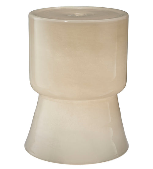 Cream Ceramic Stool