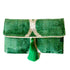 Silk Velvet Ikat Clutch-AYCA DESIGN