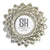 Silver Daisy 4X4 Picture Frame