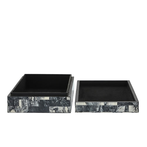 Herringbone Box Open