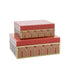 Coral Red and Gold Arch Glam Box Set